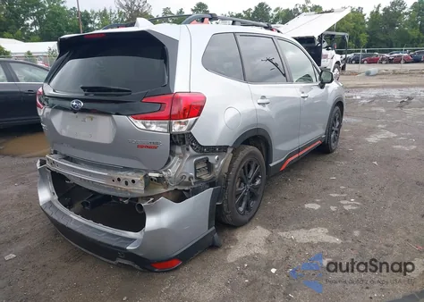 2019 Subaru Forester Sport из США, поврежденный, VIN JF2SKAJC1KH423600